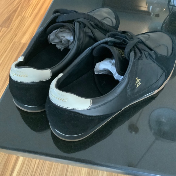 Black leather sneakers “ Penguin” size 13 mens - Picture 3 of 3